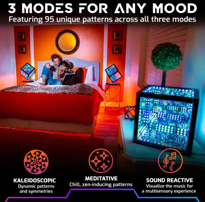 Cube Infinite Extension Atmosphere Lamp