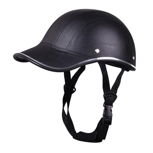 Unisex Lightweight Half Helmet, Baseball Cap Style