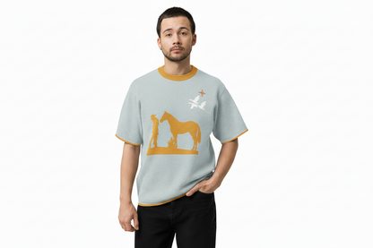 Knitted Classic Tee - Grace