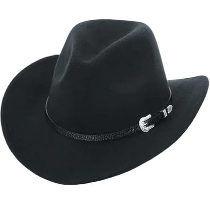 Wide Brim Classic Fedora Cowboy Hat