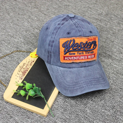 Unisex Duckbill Washed Baseball Cap