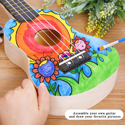 DIY Musical Instrument Kit: Children's Guitar Ukulele