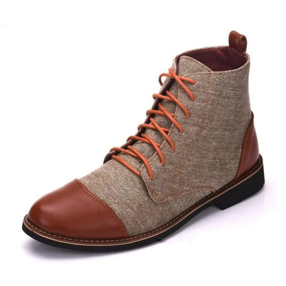 Men's Leather Martin Boots