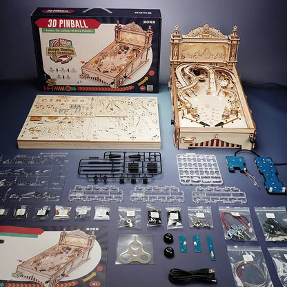 Robotime Classic DIY Pinball Kit EG01