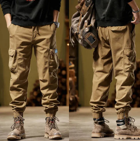 Unisex Retro Utility Cargo Pants