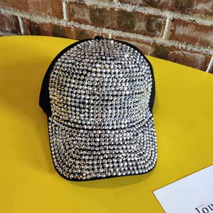 Women's Baseball Cap with Rhinestones