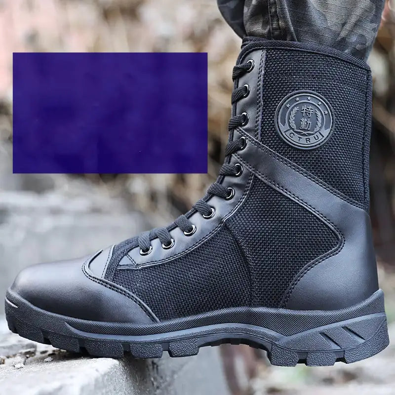 FlexiShock Black Sports Boots