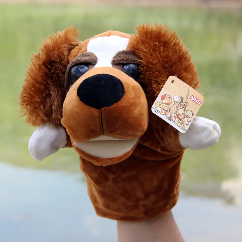 Plush Cartoon Animal Puppets