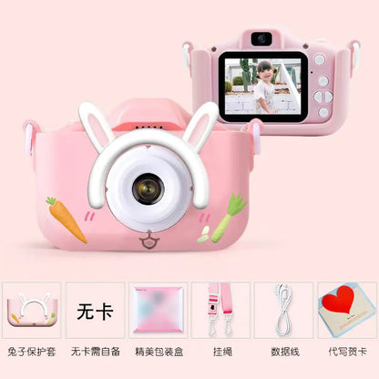 X5S Kids Camera - HD Cartoon Mini DSLR with Dual Lens