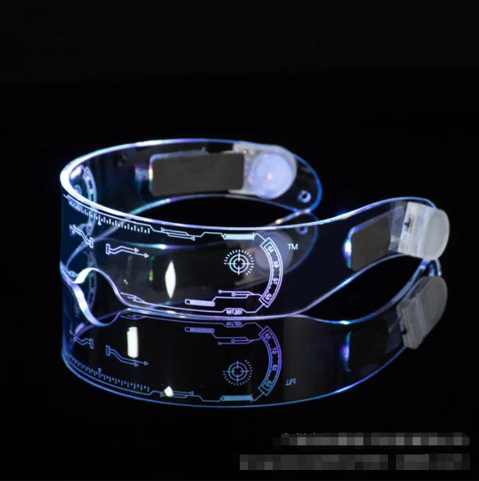 Colorful LED Bouncing Disco Glasses