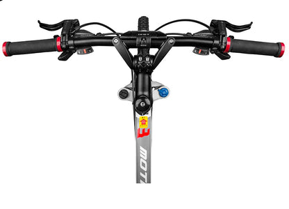 Foldable Mountain Bike with Cross Handle Design