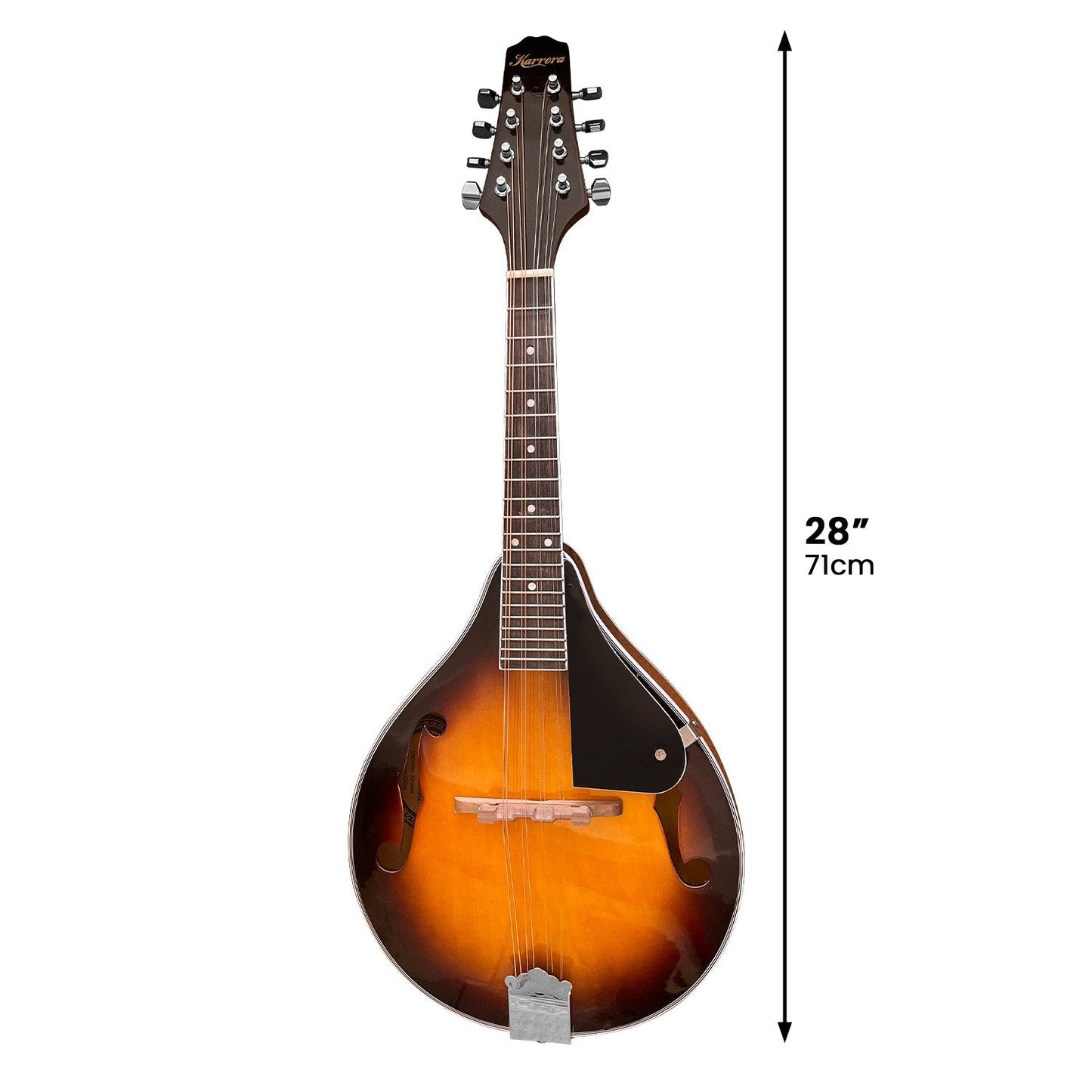 NNEDPE Traditional Mandolin Guitar - Sunburst