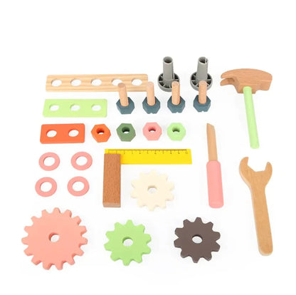 Wooden Kids’ Tool Bench Toy