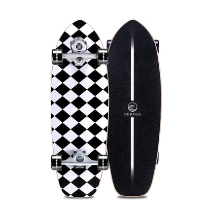 30" Urban SurfSkate Cruiser with Light-Up Wheels