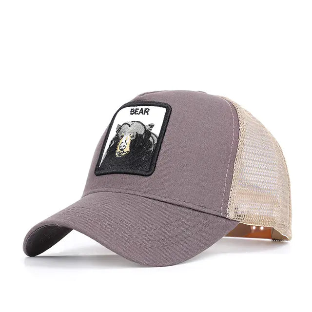 Chic Animal Stitch Baseball Cap