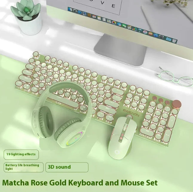Dual-Mode E-Sports Mechanical Keyboard