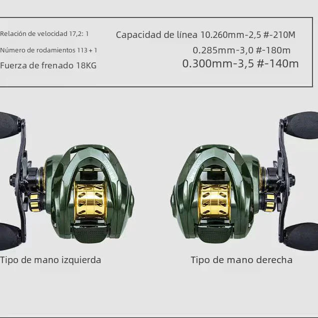 HEWEIU WK 1000 Elite Gold Fishing Reel