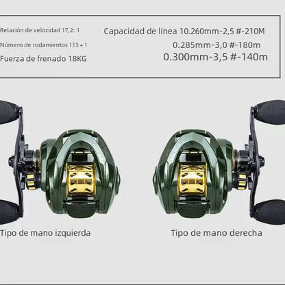 HEWEIU WK 1000 Elite Gold Fishing Reel