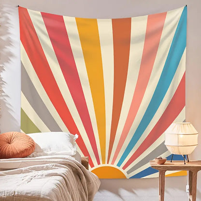Boho Sunrise Tapestry Set