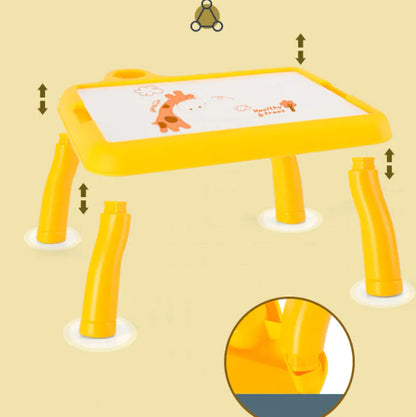 LED Projector Drawing Table for Kids