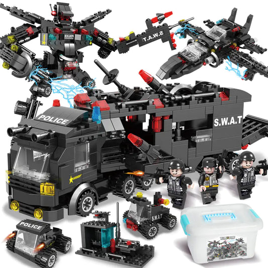 Tactical Builders' LEGO Set for Kids