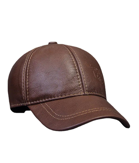 Men's Cowhide Baseball Hat