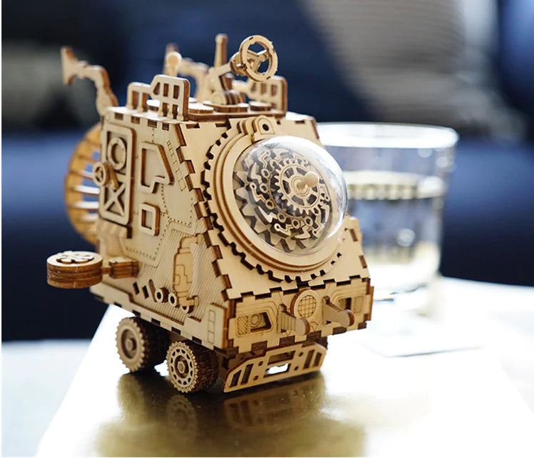 DIY Wooden Music Box Kit - Creative Gift for All