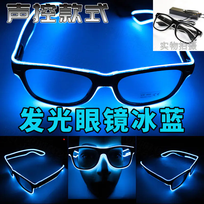 LED Neon Glasses for Music Parties and Events