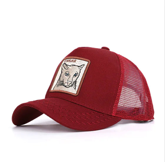 Chic Animal Stitch Baseball Cap