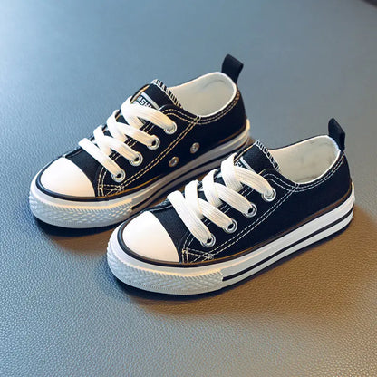 Kids' Canvas Low Top Sneakers ShoesS