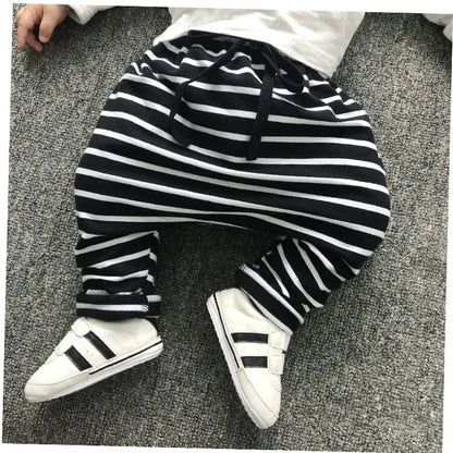 Chic Striped Harem Trousers