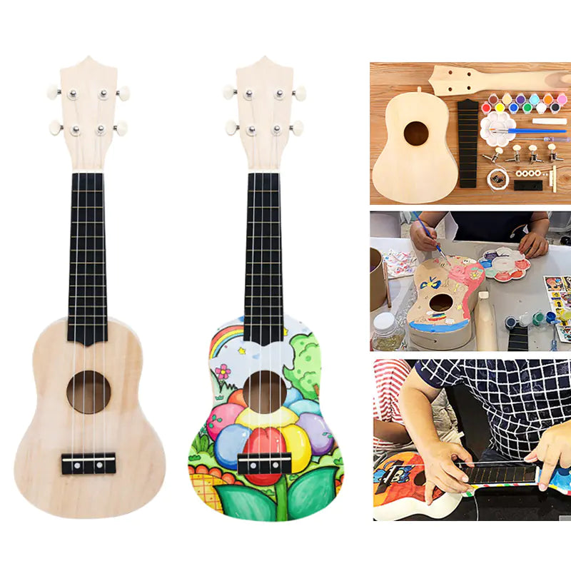 DIY Musical Instrument Kit: Children's Guitar Ukulele