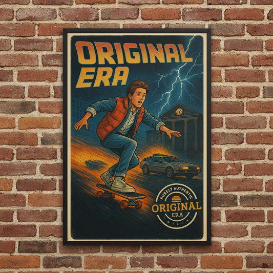Original Era "Back to the Future" Inspired Framed Poster