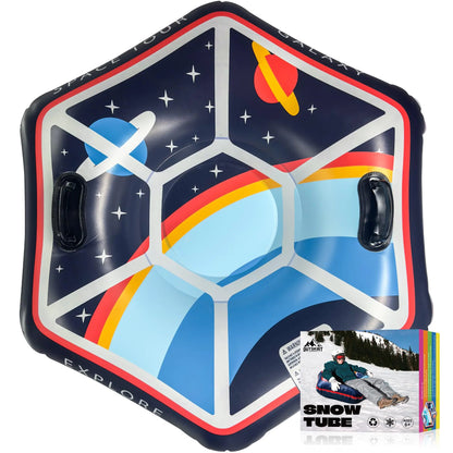 WINTERGLIDE 47" Super Durable Snow Tube with Handles