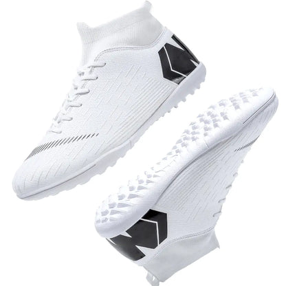 High-Top Soccer Cleats for Kids and Teens on Turf
