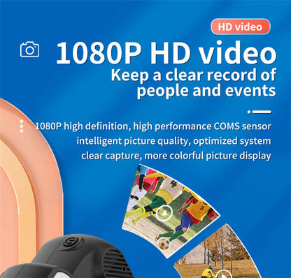 Pocket Pro HD 1080p Mini Camera - Ideal for Every Occasion