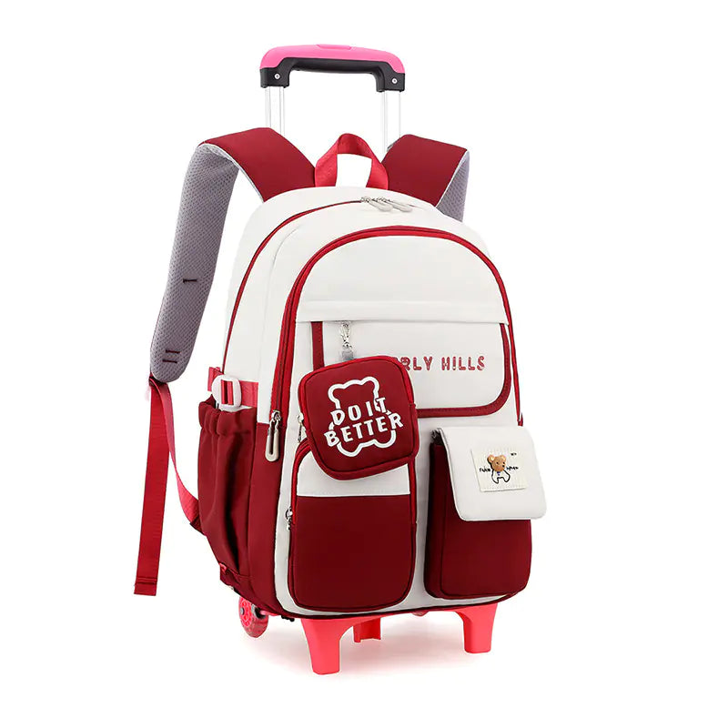 Nature Fish Student Roller Backpack
