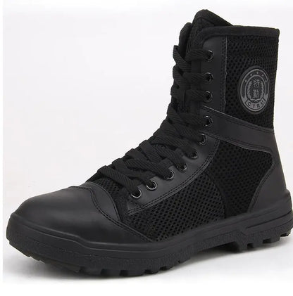 FlexiShock Black Sports Boots