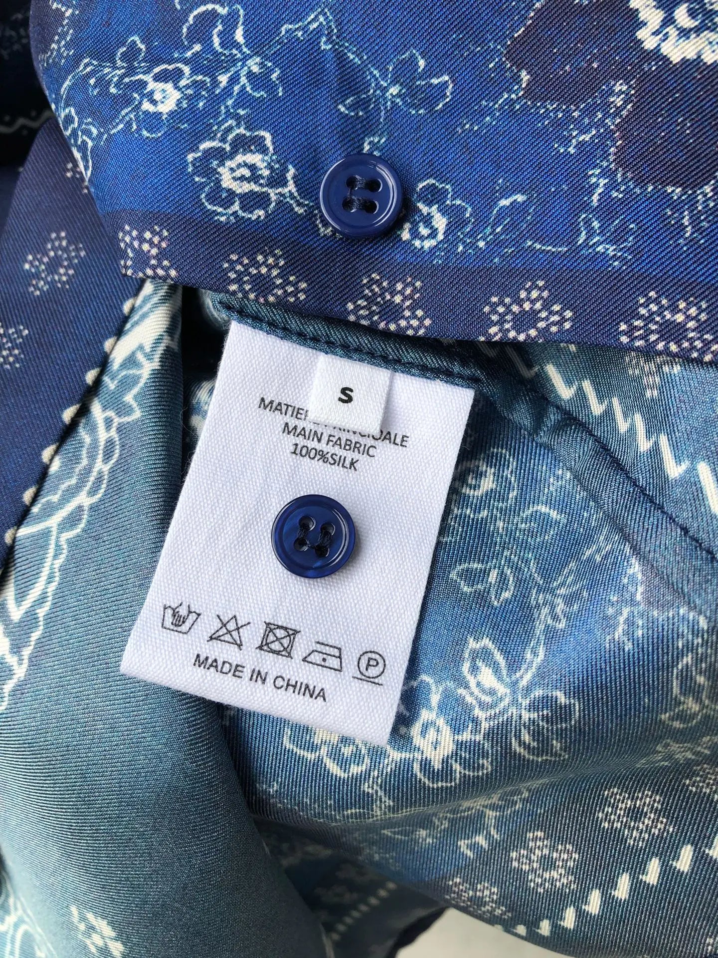 Pajamas| Chic Navy Blue Silk Pants & Shirt Combo