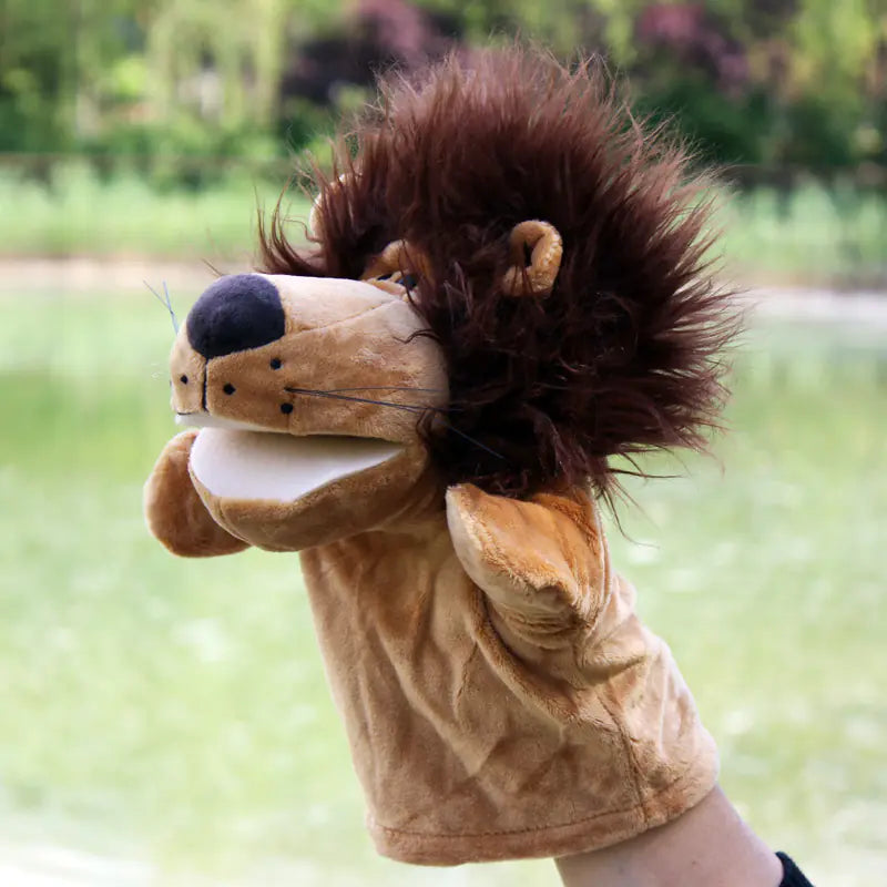 Plush Cartoon Animal Puppets