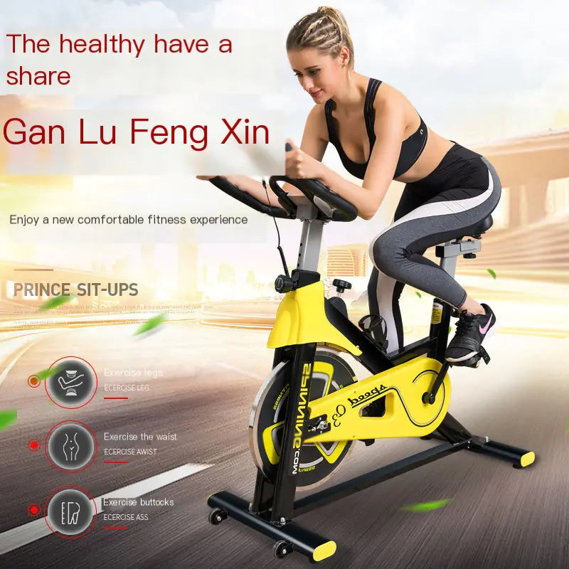 Home Exercise Bike - Ultra Quiet Indoor Cycling Bike