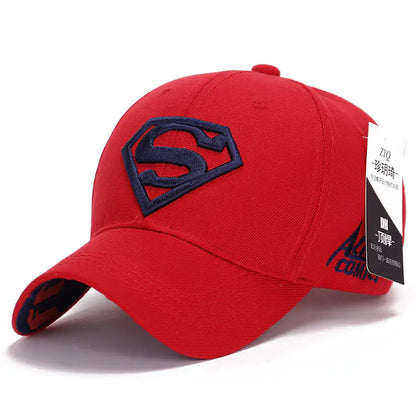 Superman Style Baseball Hat