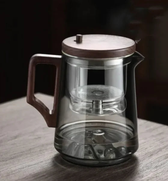 Family-Size Borosilicate Glass Teapot