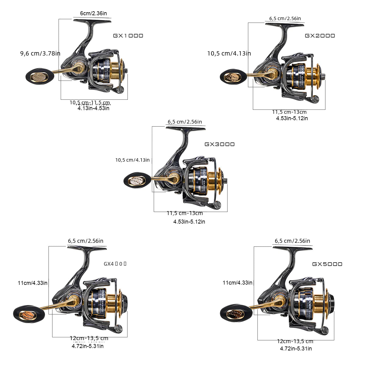CODEK GX Angler's Reel