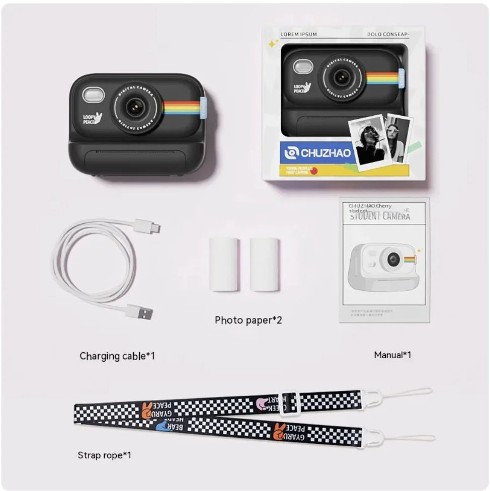 Kid's Printable Polaroid-Style Camera - Ideal Gift