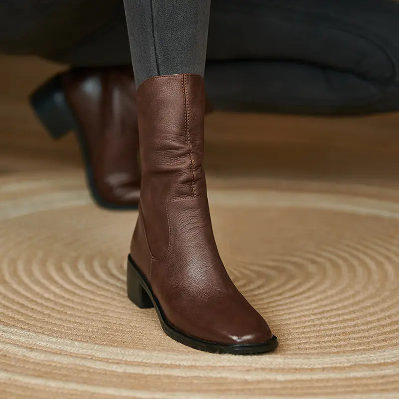 Ladies' Square-Toe Western Elegance Boots