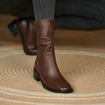 Ladies' Square-Toe Western Elegance Boots