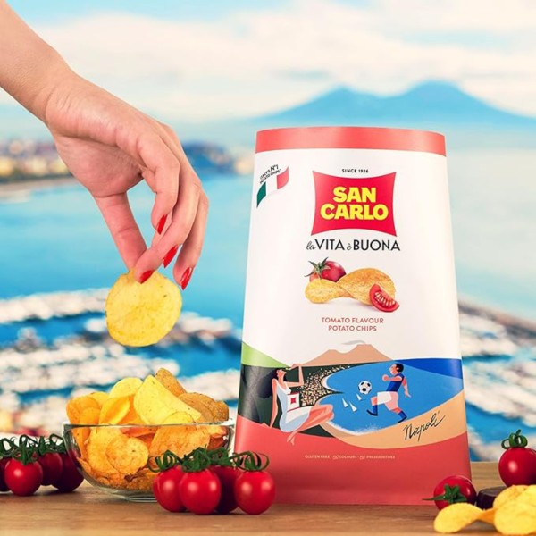 San Carlo Piu' Gusto Pomodoro - Tomato Crisps 180g