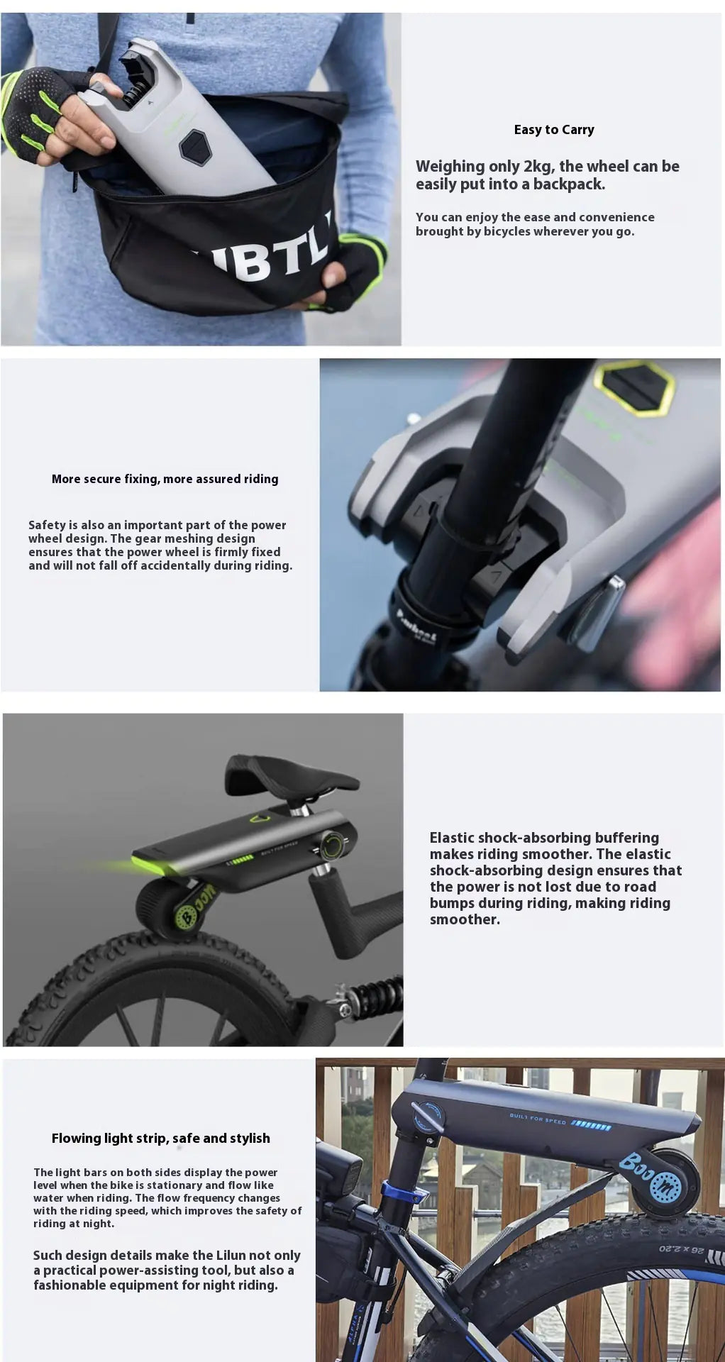 E-Bike Electric Booster Conversion Kit