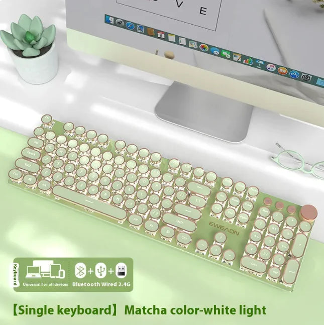Dual-Mode E-Sports Mechanical Keyboard